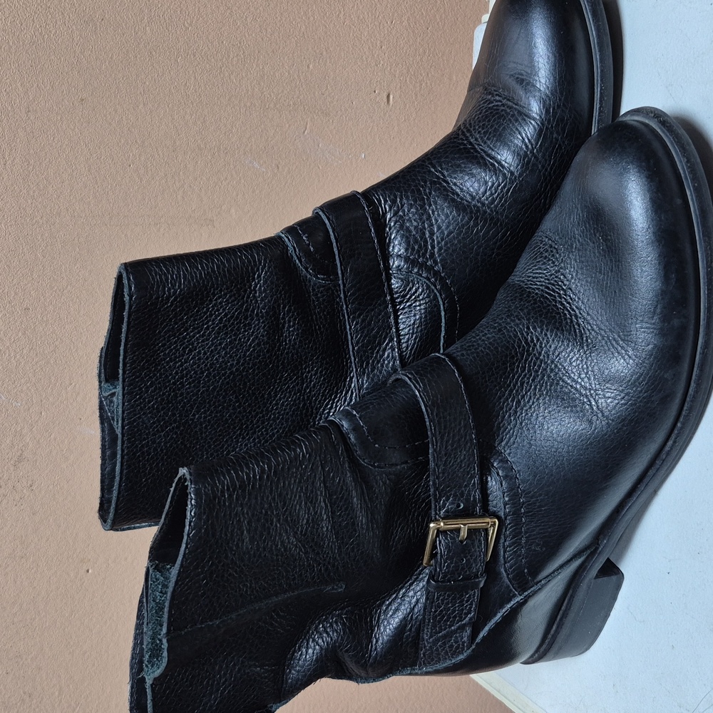 KATE SPADE- LEATHER ANKLE BOOTIES - Picture 5 of 9